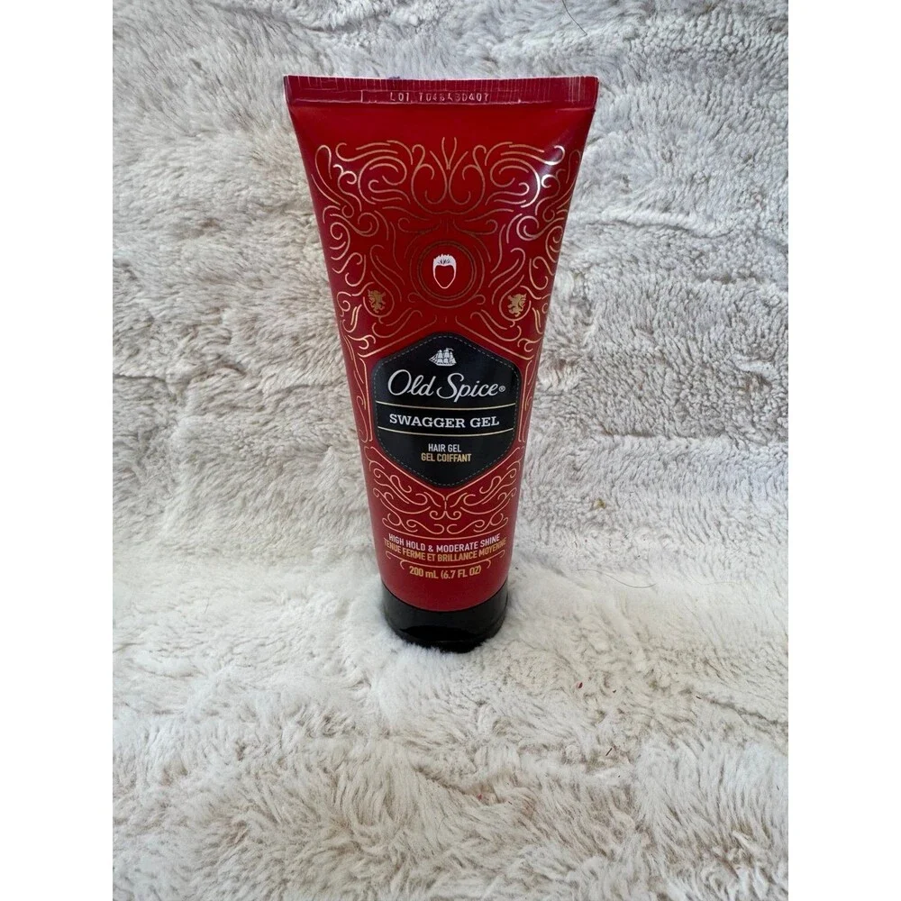 Old Spice Swagger Gel High Hold & Shine Hair Gel 6.7 Oz HTF Rare Discontinued